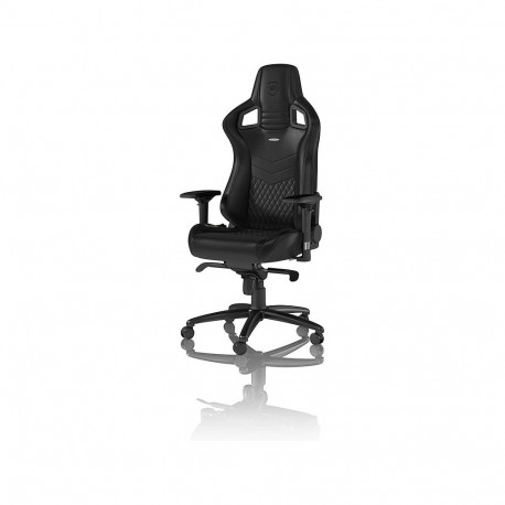 "noblechairs EPIC Echtleder Gaming Stuhl - schwarz"
