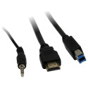 "Inter-Tech IPC KVM Switch AS-42HUS HDMI"