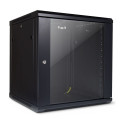 "Inter-Tech Wandgehuse SMA-6612 (schwarz, 12HE)"