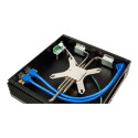 Inter-Tech arvutikorpus IP-40 Thin Mini-ITX, USB 3.0, must