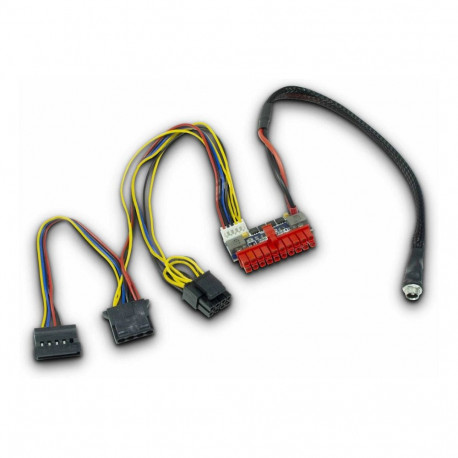 "Inter-Tech MINI-ITX PSU 120W REV. 2 (ohne Netzteil, untersttzt Netzteile bis 120W, null Watt)"