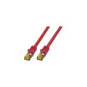 "EFB RJ45 Patchk. S/FTP Cat.6A LSZH Cat.7 Rohk. 30.00m rot"