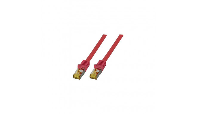 "EFB RJ45 Patchk. S/FTP Cat.6A LSZH Cat.7 Rohk. 30.00m rot"