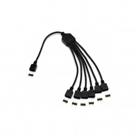 "Water Blocks EK-D-RGB 6-Fach D-RGB Splitterkabel"