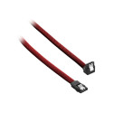 CableMod kaabel ModMesh SATA 3 täisnurkne 30cm, veripunane
