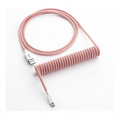 "CableMod Classic Coiled Keyboard Cable USB-C zu USB Typ A, Orangesicle - 150cm"
