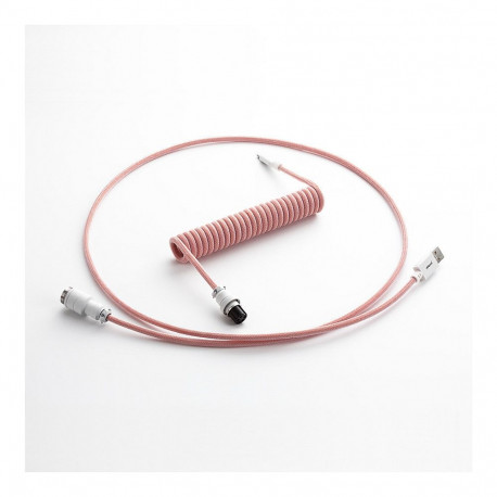 CableMod PRO spiraalne klaviatuurikaabel USB-C–USB-tüüpi A 150cm, Orangesicle