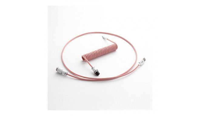 CableMod PRO spiraalne klaviatuurikaabel USB-C–USB-tüüpi A 150cm, Orangesicle