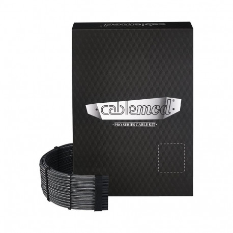 "CableMod C-Series PRO ModMesh Cable Kit für Corsair AXi/HXi/RM (Yellow Label) - carbon"