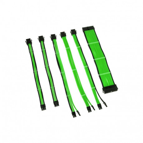"Kolink Core Adept Braided Cable Extension Kit - Green"
