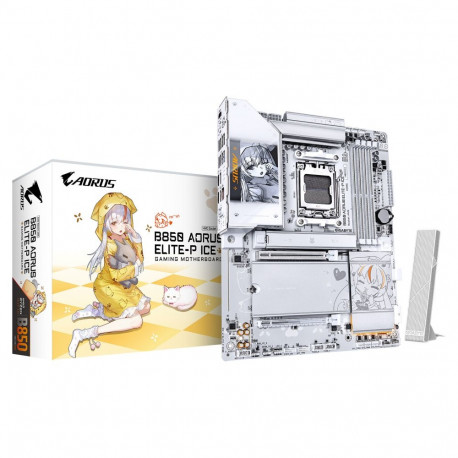 GIGABYTE emaplaat B850 AORUS ELITE-P ICE AM5 4xDDR5 HDMI