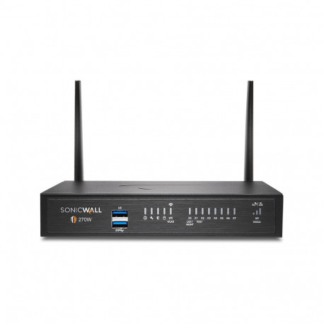 SonicWall turvaseade TZ Series (Gen 7) TZ270W, 3-aastase Advanced Protection Service Suite'i ja Clou