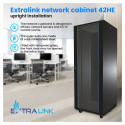 Extralink rackkapp 42U 800x800, must