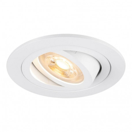 SLV sisseehitatav valgusti NEW TRIA 75 1007374 ümmargune max.10W GU10 DA75mm, valge