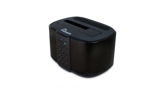"Inter-Tech Dockingstation GD-PDLK02 black USB3.0 m. Code"