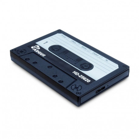 "Inter-Tech HDD Gehäuse 2,5"" Argus HD-25620 back to the 80`s retail"