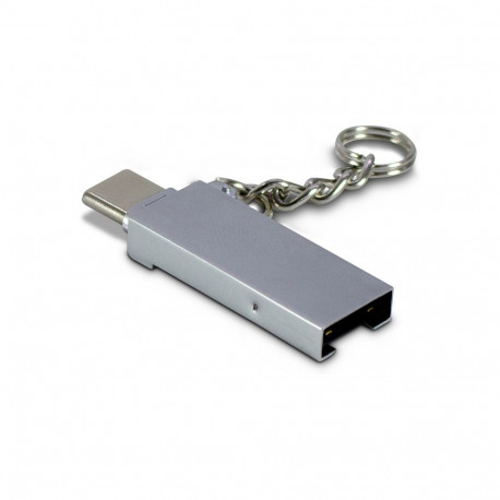 "Inter-Tech Card Reader Type C/USB A"