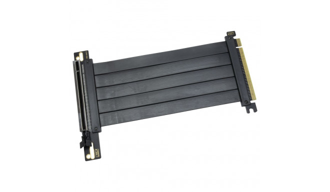 "Inter-Tech Riserkabel RC-02 AC GPU PCIe 4.0x16Port, 200mm"
