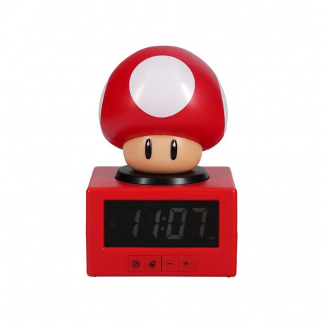 Paladone Super Mario Super Mushroom Icon Alarm Clock