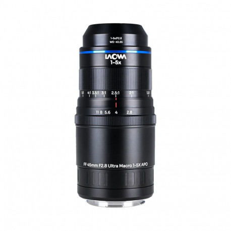 Laowa objektiiv Aksen 45mm f/2.8 1-5X ülimakro APO L-Mount