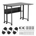Folding desk, mobile MC-126 L/B