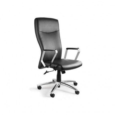 Adella kontoritool C239 ehtsast nahast HL-4, must