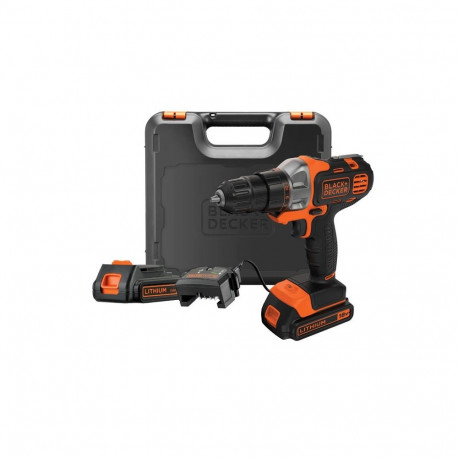 Black & Decker MT218KB drill 800 RPM 1.46 kg Black, Orange