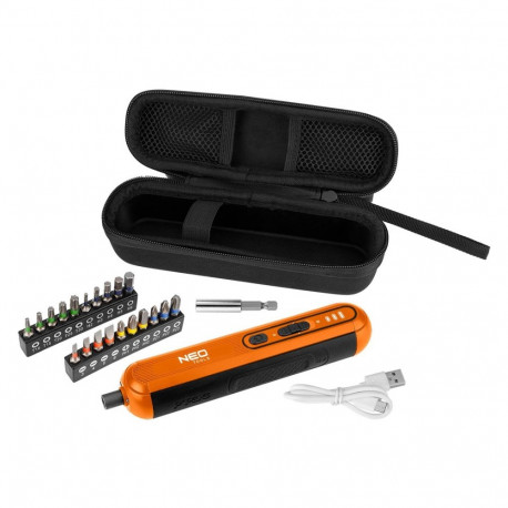 Akukruvikeeraja 4V, Li-ion, USB-C