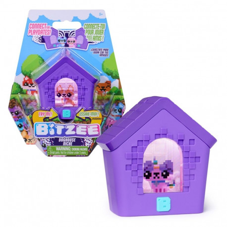 Bitzee , Doghouse Interactive Toy with 15 Puppies Inside, 3D Playroom, Reacts to Touch, Digital Pet 