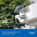 TP-LINK TC90 KIT | Solar-Powered Pan/Tilt Security Camera Kit | 3 MP | 4mm/F1.6 | MicroSD Card Up to