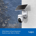 TP-LINK TC90 KIT | Solar-Powered Pan/Tilt Security Camera Kit | 3 MP | 4mm/F1.6 | MicroSD Card Up to