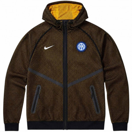 Nike meeste jope Inter Mediolan IO4220 010 S, must-kollane