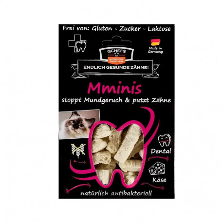 QCHEFS Cat Treat Dental Mminis 60 g