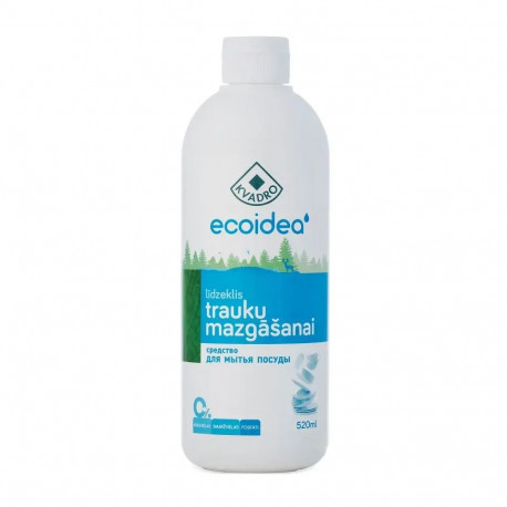 Trauku mazgāšanas līdzeklis KVADRO Ecoidea, 520ml