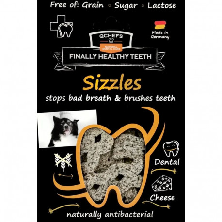 QCHEFS Sizzles Dental Chews for Dogs 65 g