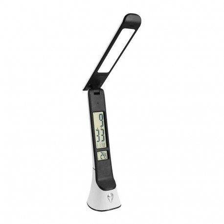 Avide laualamp Hugo LED 6W kalendriga, must-valge