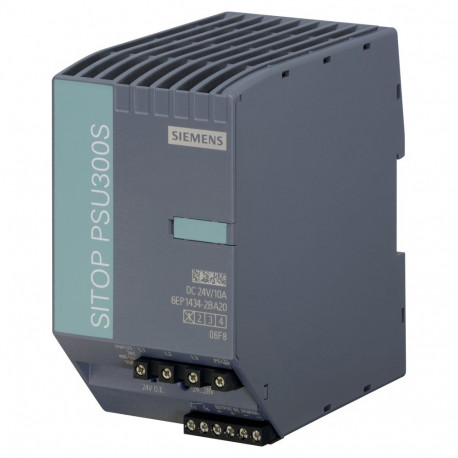 "SIEM Stromversorgung SITOP 6EP1434-2BA20 PSU300S, 3-phasig DC 24 V/10 A 6EP1434-"