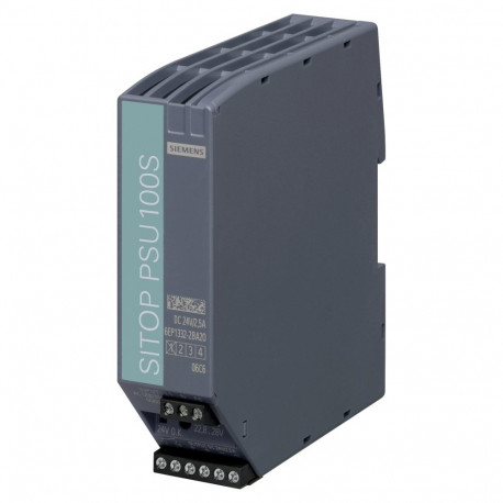 Siemens toiteplokk 6EP13322BA20 SITOP PSU100S 24V 2,5A reguleeritud sisend 120/230VAC