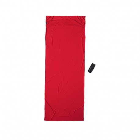 Cocoon TravelSheet Rectangular sleeping bag Cotton, Fabric Red