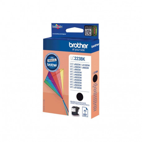 BROTHER LC223BK must tindikassett 550 lehte