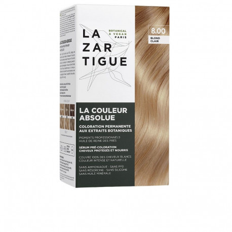 LAZARTIGUE püsiv ammoniaagivaba juuksevärv LA COULEUR ABSOLUE 1tk, #8.00