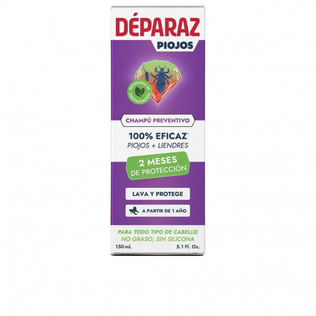 DÉPARAZ PIOJOS ennetav šampoon 150ml