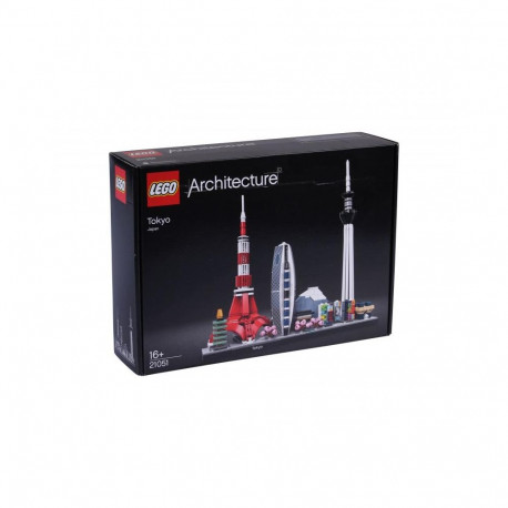 Constructor - LEGO Architecture Tokyo 21051 Building Set Black