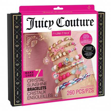 MAKE IT REAL Juicy Couture DIY set "Crystal Sunshine Bracelets"