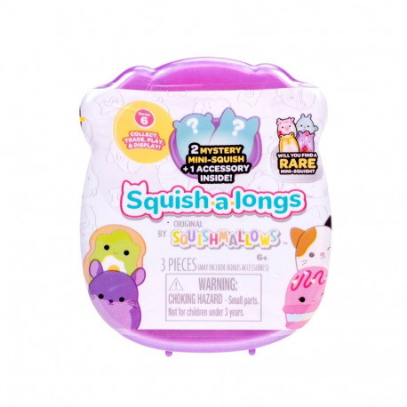 SQUISHMALLOWS SQUISH-A-LONGS blind 2-pack, 2,5 cm