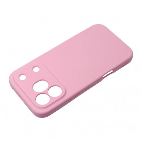 Case for Honor 600 PRO Silicone powder pink