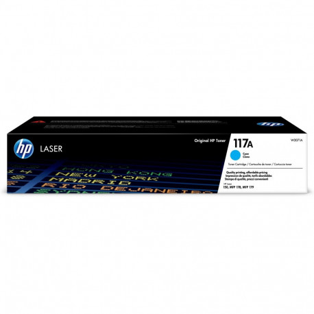 HP 117A tsüaan originaal toonerpatroon