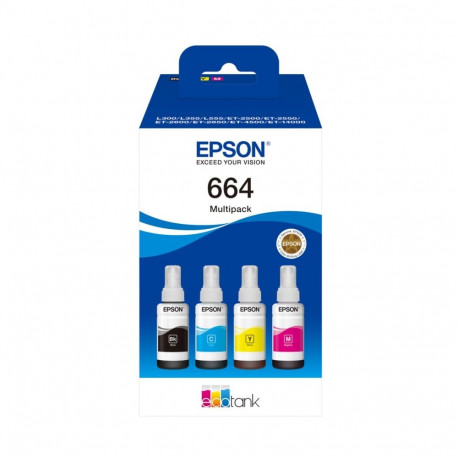 Epson tindikomplekt 664 EcoTank, 4-värviline