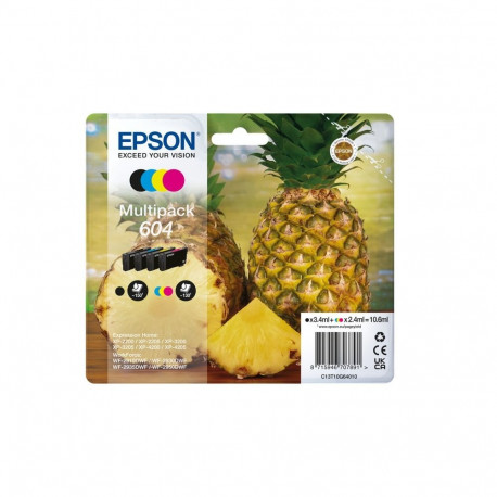 Epson tindipatruunid 604 standardse tootlikkusega 4tk