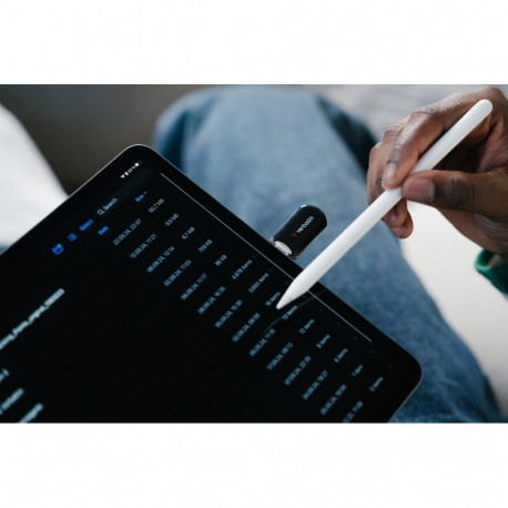 Verbatim USB-C-mälupulk Plectra 128GB, must
